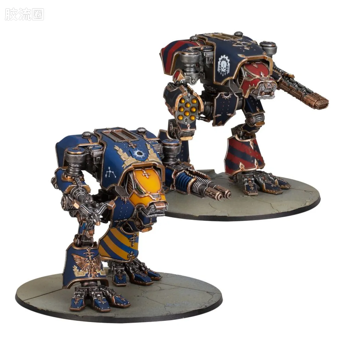 军团：帝国 Legions Imperialis Titan Legions 泰坦军团 初版 装备熊爪与热熔长枪的战犬级泰坦