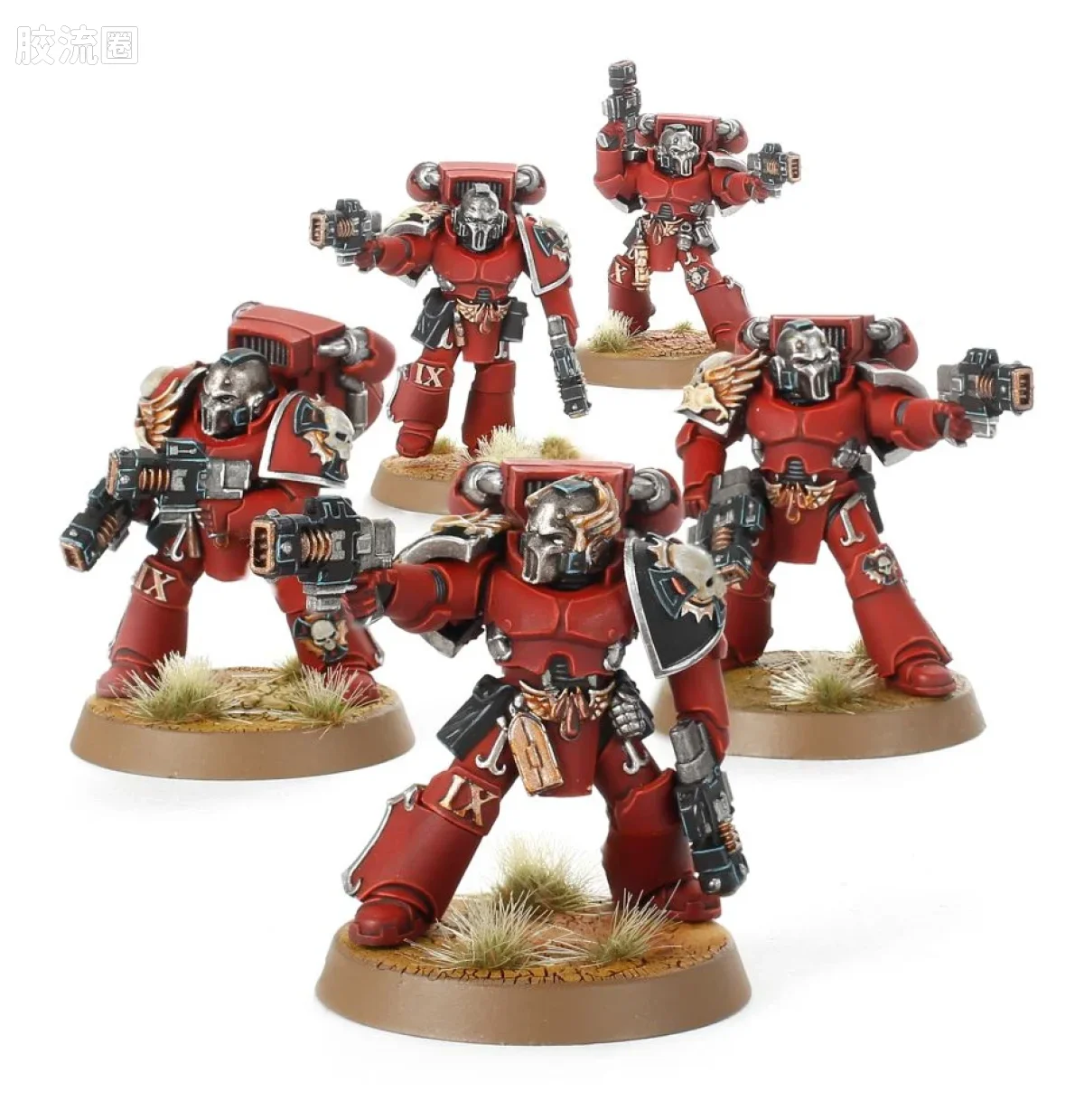 战锤：荷鲁斯之乱 Warhammer: The Horus Heresy Blood Angels 第九军团 圣血天使 初版 装备爆燃蛇铳的天使之泪小队