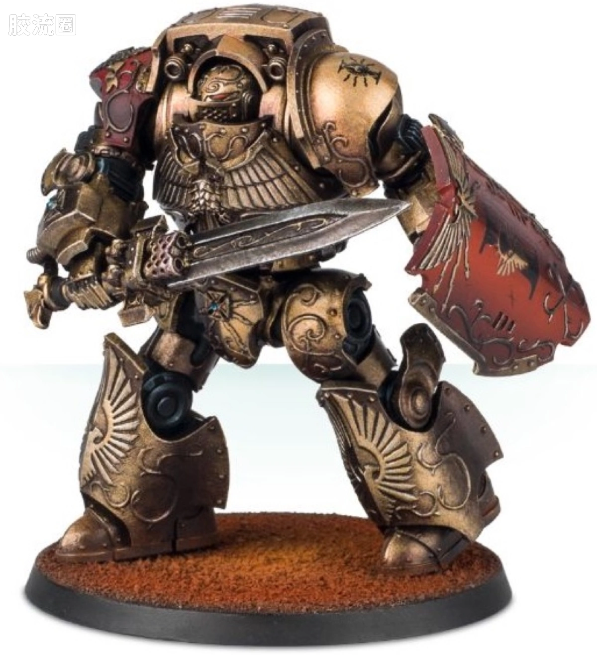战锤：荷鲁斯之乱 Warhammer: The Horus Heresy Legio Custodes 禁卫军团 初版 角斗士型蔑视者无畏机甲