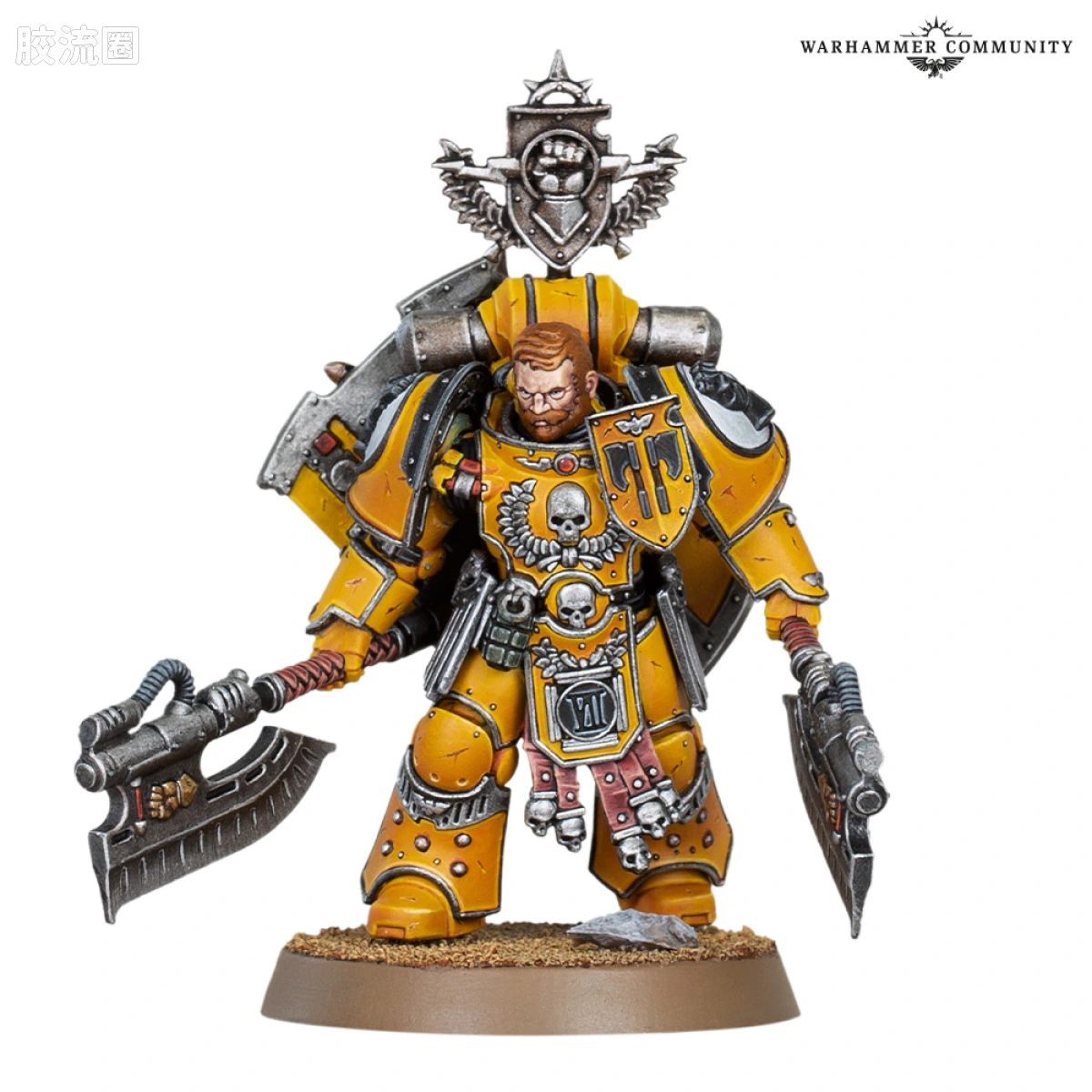 战锤：荷鲁斯之乱 Warhammer: The Horus Heresy Imperial Fists 第七军团 帝国之拳 初版 连长 法夫尼尔·兰恩