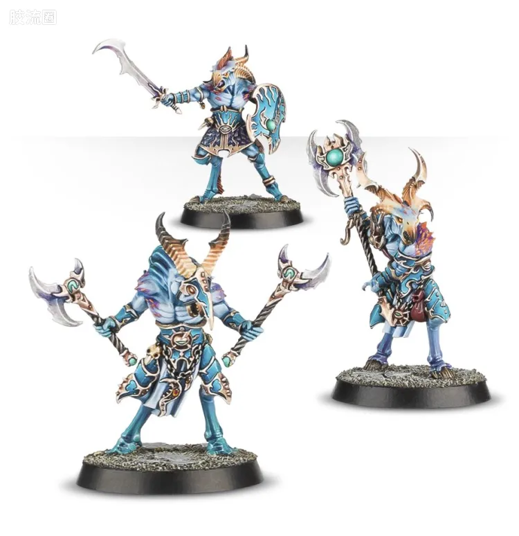 战锤：西格玛时代 Warhammer：Age of Sigmar Disciples of Tzeentch 奸奇使徒 初版 银塔 奸角兽