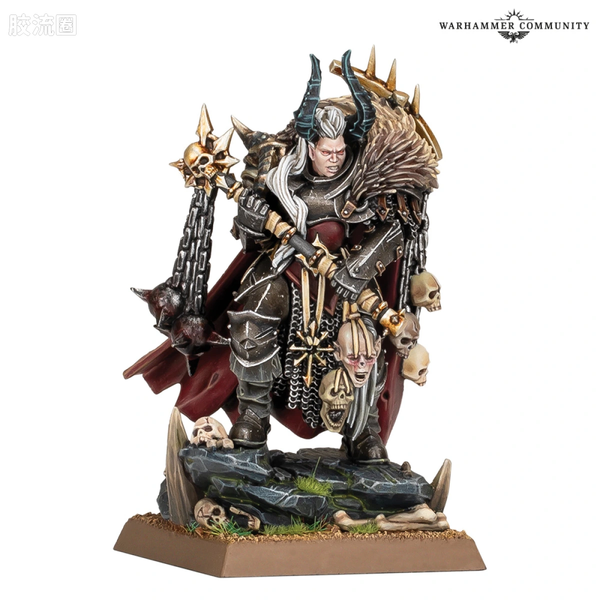 战锤：旧世界 Warhammer: The Old World Warriors of Chaos 混沌勇士 初版 链匠弗丽达尔