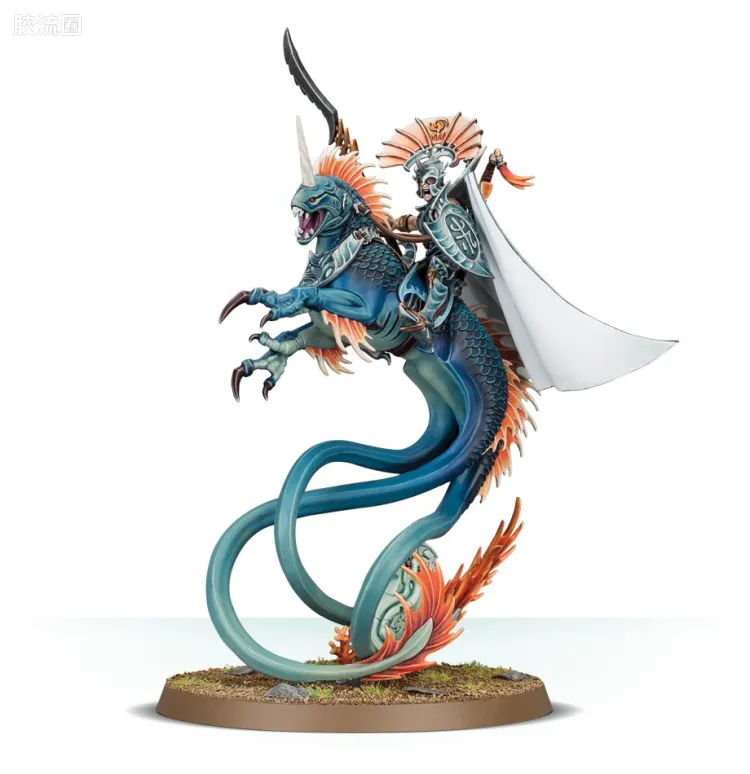 战锤：西格玛时代 Warhammer：Age of Sigmar Idoneth Deepkin 深渊海灵 初版 阿凯兰之王
