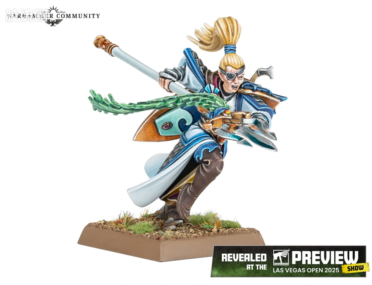 战锤：旧世界 Warhammer: The Old World High Elf Realms 高等精灵王国 初版 静寂岛哨兵 伊萨雅·维斯