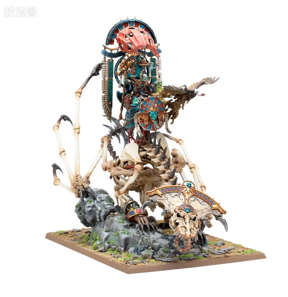 战锤：旧世界 Warhammer: The Old World Tomb Kings of Khemri 古墓王克姆瑞 初版 骑死灵骨龙的巫妖祭司