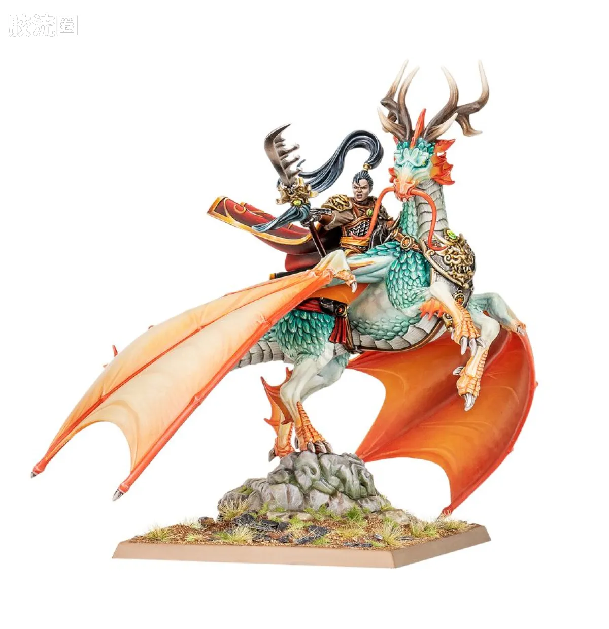 战锤：旧世界 Warhammer: The Old World Cathay 震旦天朝 初版 骑魂灵巨龙马的修验卿