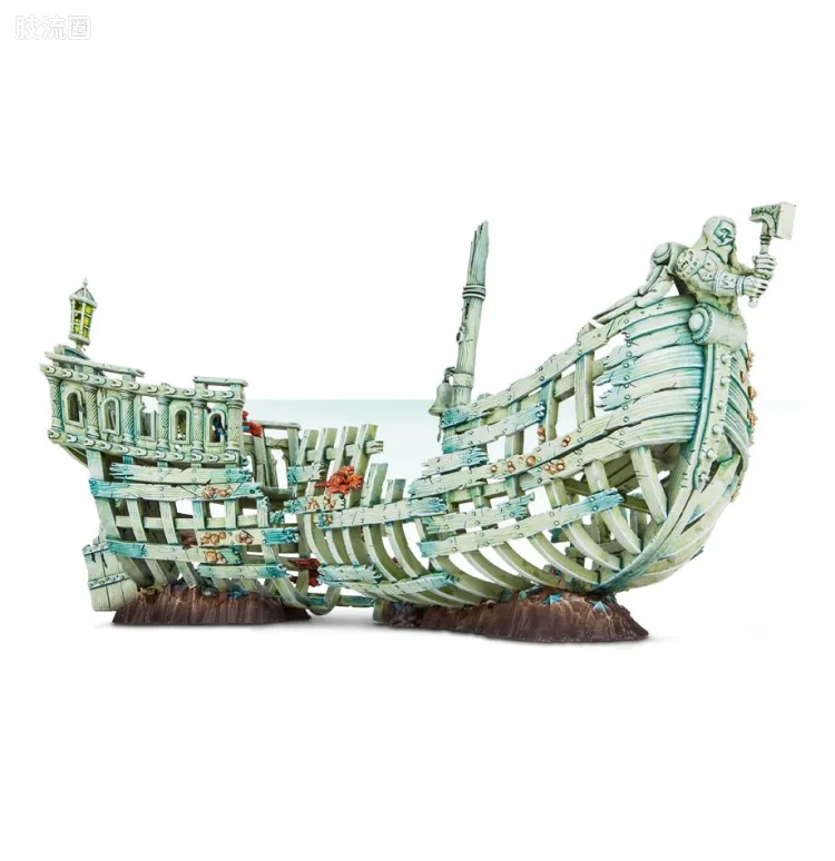 战锤：西格玛时代 Warhammer：Age of Sigmar Idoneth Deepkin 深渊海灵 初版 黯潮船墟