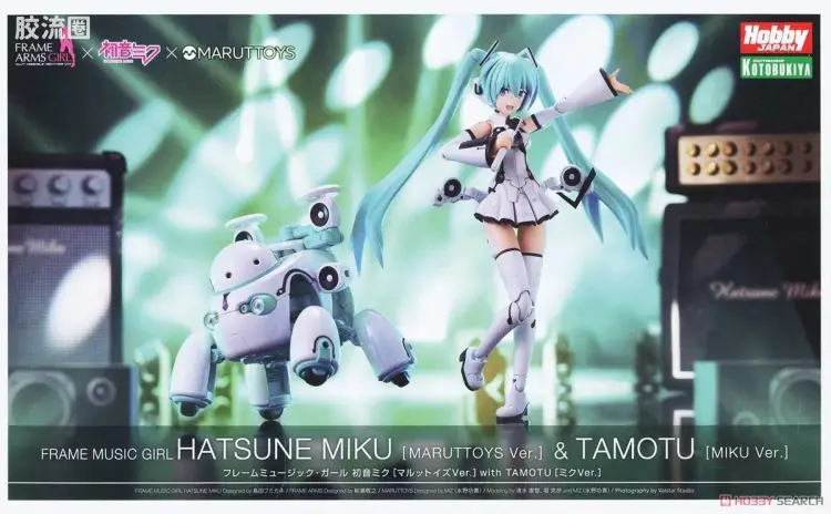 FAG FRAME MUSIC GIRL 初音未来[MARUTTOYS Ver.] with TAMOTU[未来Ver.]