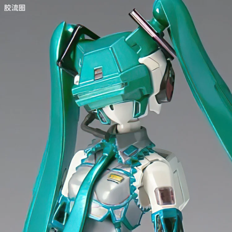 Ka版系列成品玩具 普通版 <初音未来> x <电脑战机> 飞燕版初音