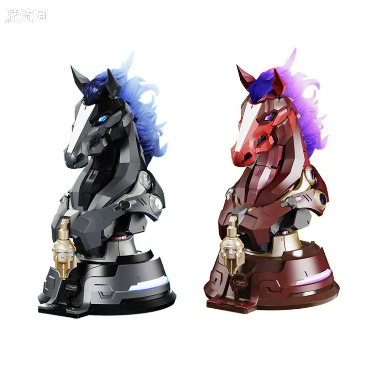 MOSHOWTOYS机甲成品系列 周边及配件包 利是站 充电桩 玄龙驰墨 & 赤蛟踏春 众筹版
