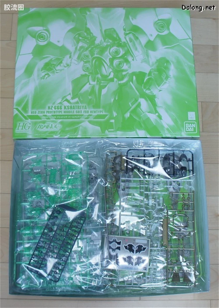HGUC 网络限定版 NZ-666 刹帝利 珠光透明Ver. - 图片