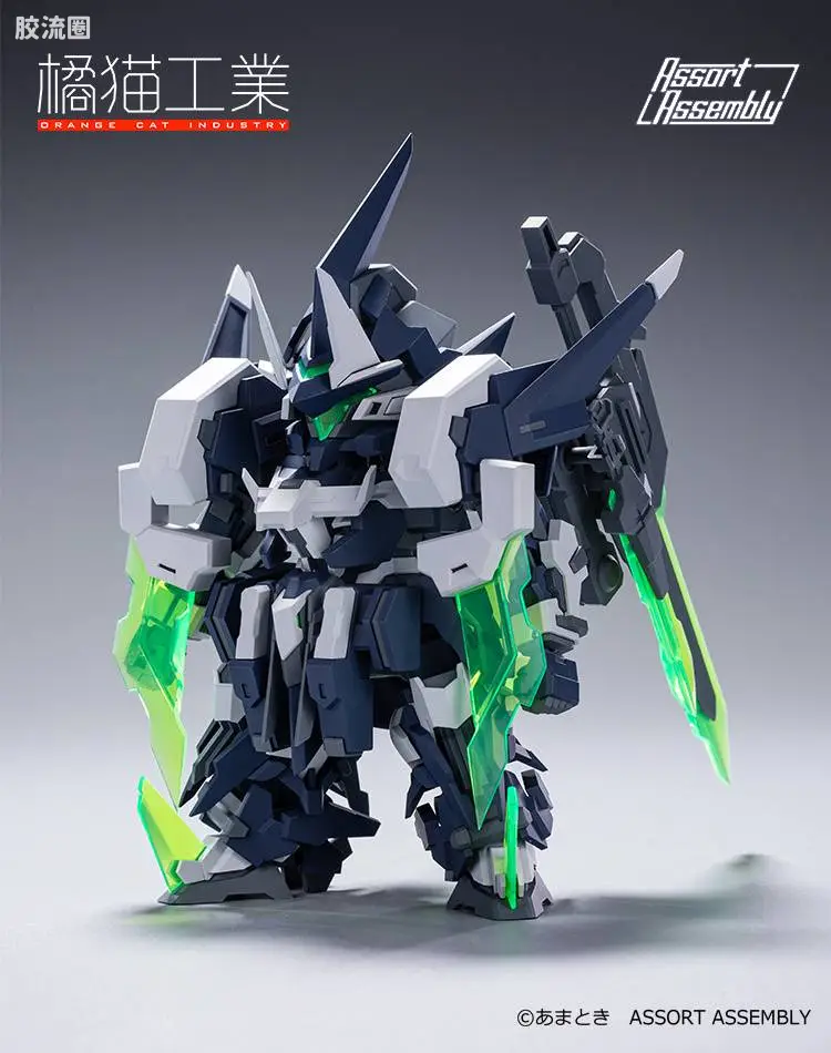 橘猫工业拼装模型系列 SUPER ROBOT HEROES 剑装闪创 ExCreR-SlashCoat