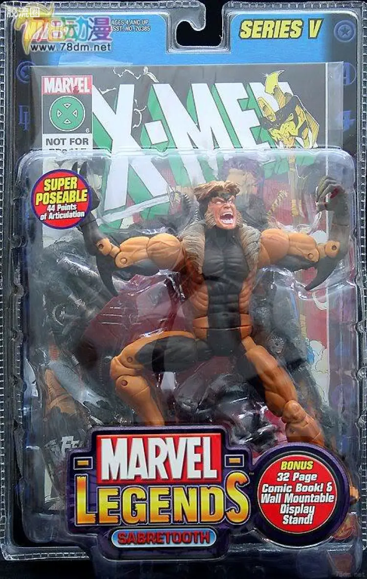 Marvel Legends/漫威传奇 可动人偶系列 第5代 剑齿虎