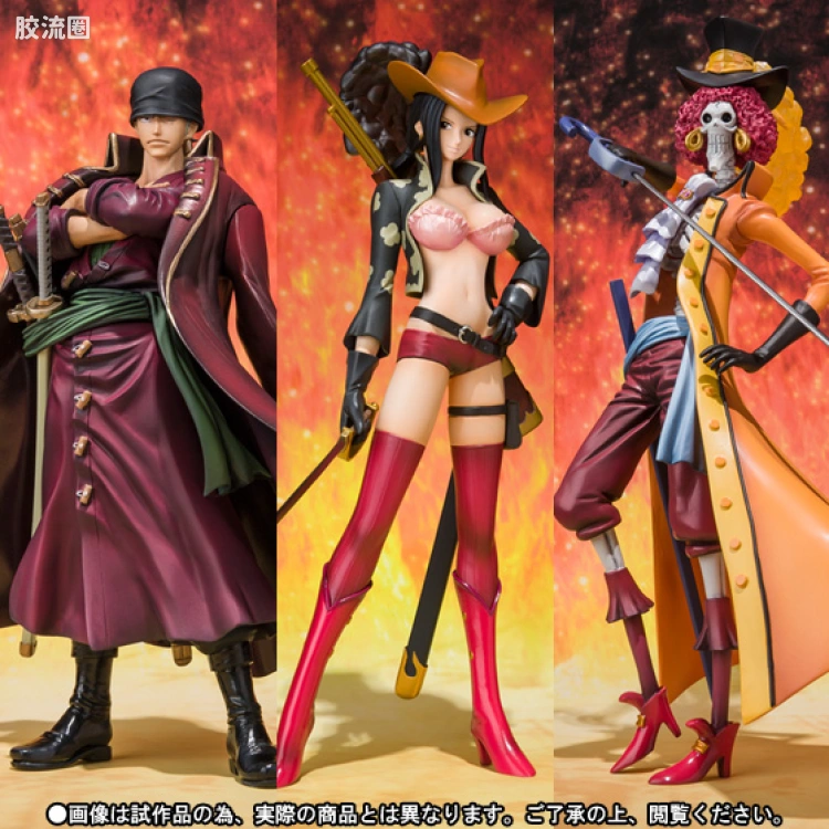 Figuarts ZERO 海贼王限定版 剧场版Z 決戦服Ver.套装（索隆，罗宾，布鲁克）