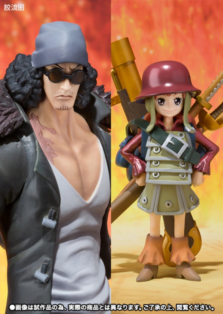 Figuarts ZERO 海贼王限定版 剧场版Z 決戦服Ver.套装（青雉，8岁娜美）