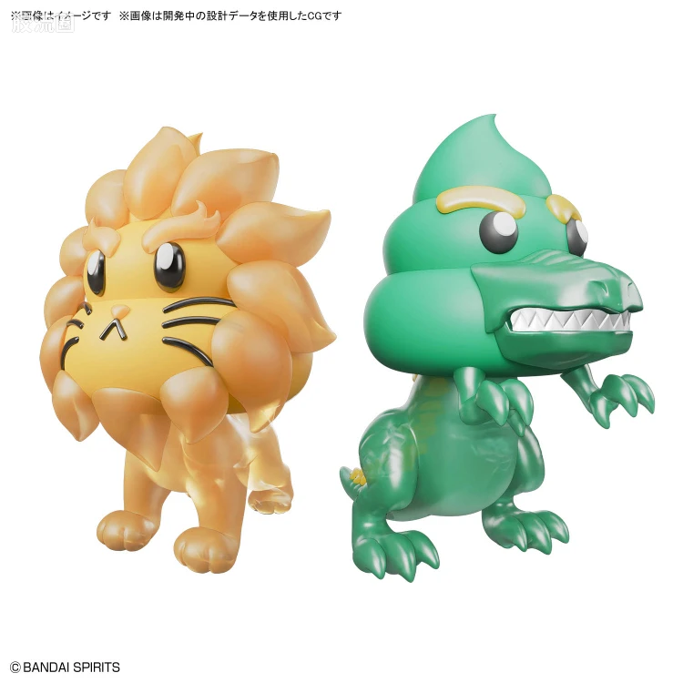 黏土模型套件系列 便便日常 动物便便套装2 暴龙&狮子