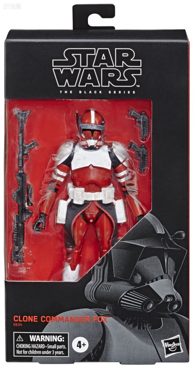 星球大战 THE BLACK SERIES GameStop独家发售版 动画 克隆人战争 福克斯指挥官