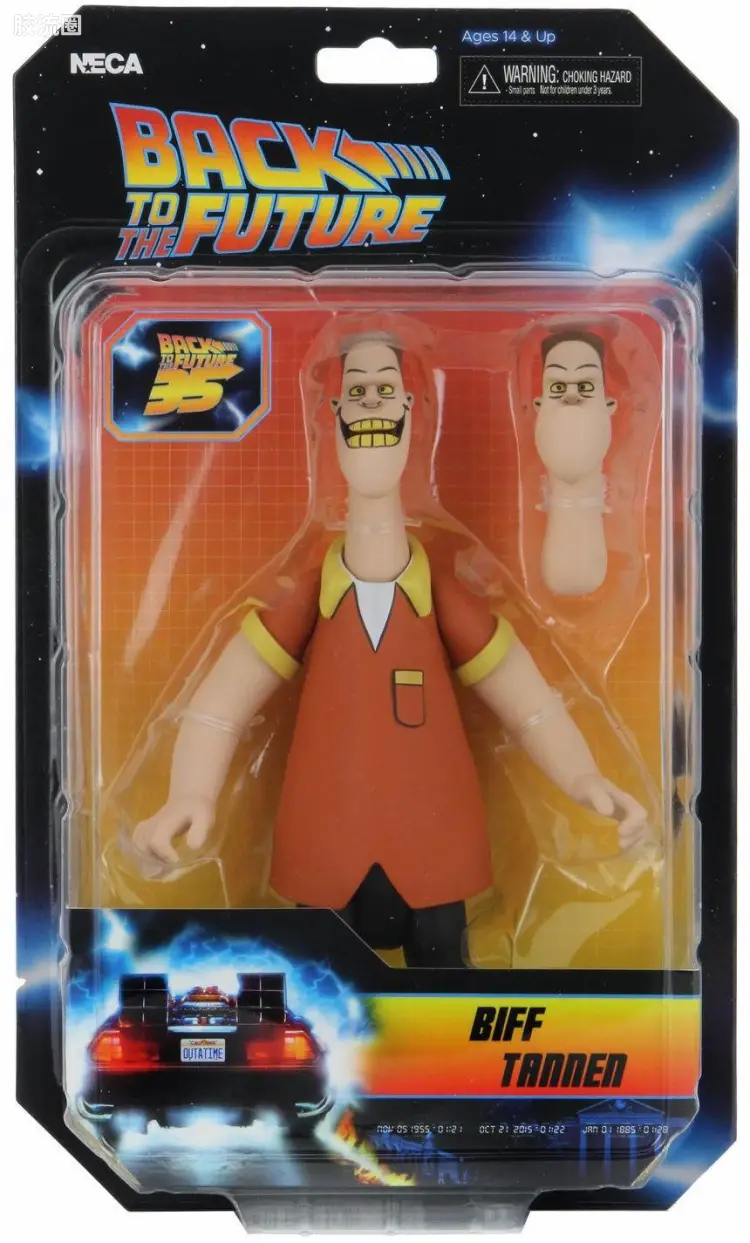 NECA 7寸可动人形系列 Toony/微小系列 动画 回到未来 毕夫