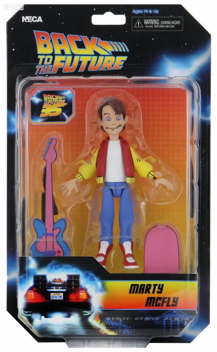 NECA 7寸可动人形系列 Toony/微小系列 动画 回到未来 马丁