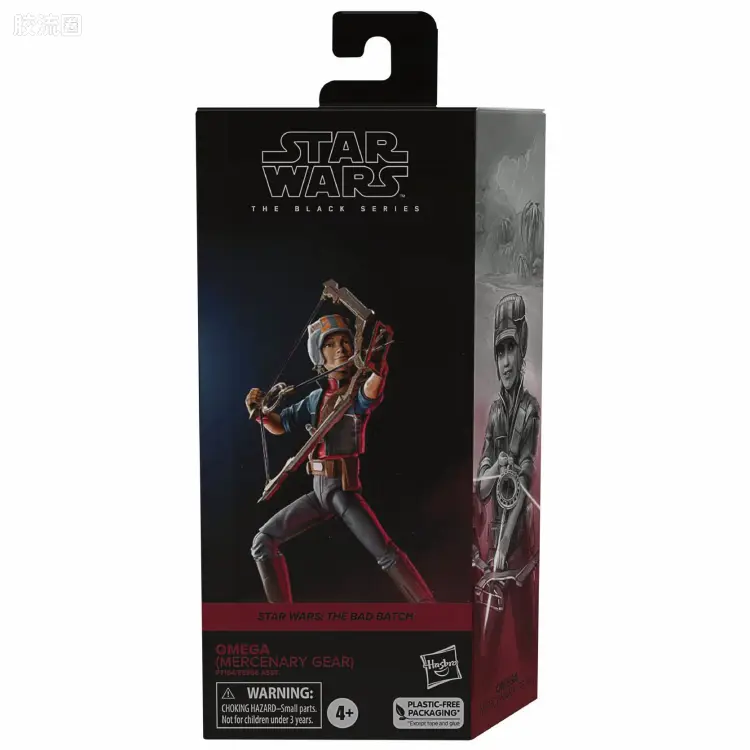 星球大战 THE BLACK SERIES Walmart独家发售版 动画 异等小队 欧米伽(雇佣兵装备)