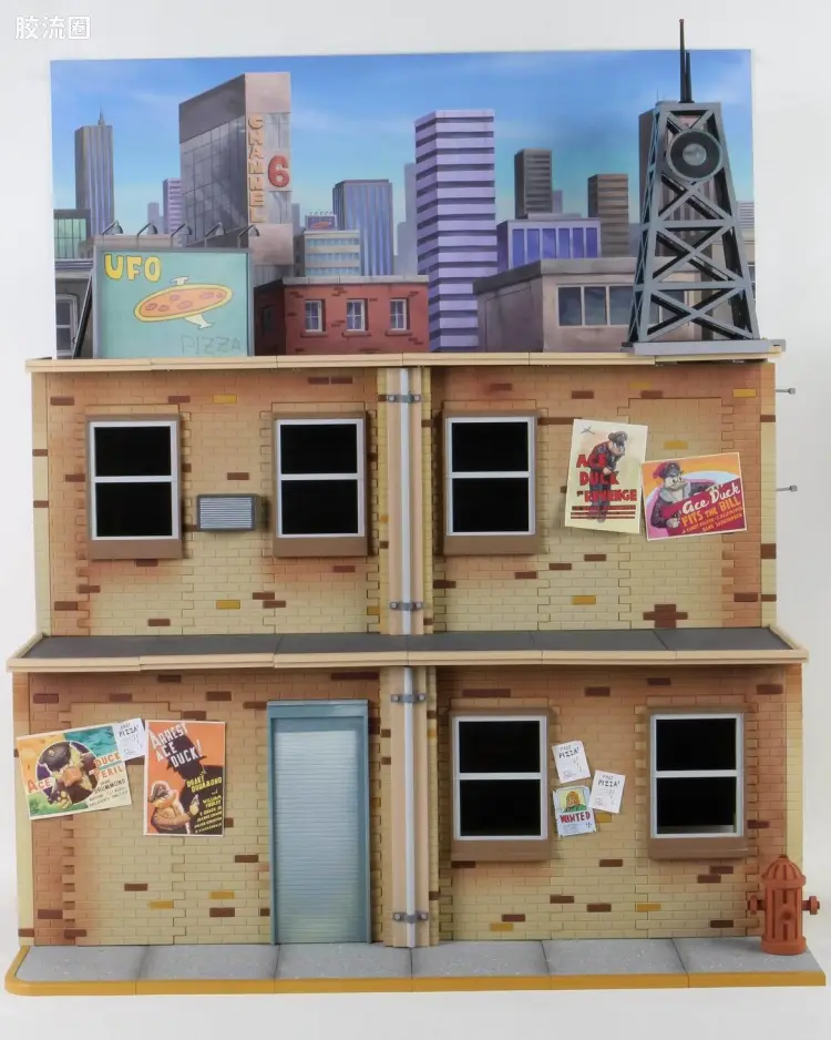 动画版 忍者神龟 街景场景
