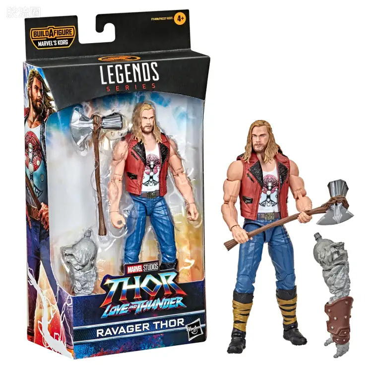 Marvel Legends/漫威传奇 可动人偶系列 电影 雷神4 寇格(维京装备)系列 劫掠者雷神