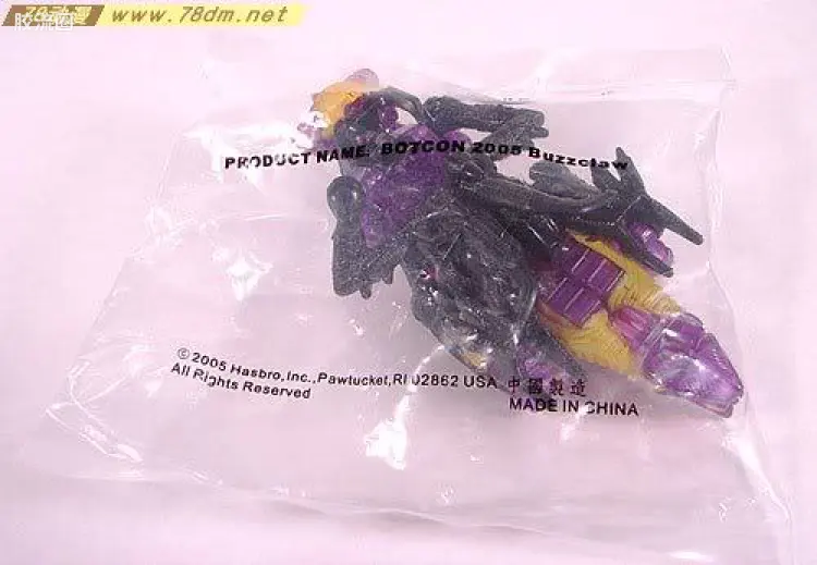 变形金刚 BOTCON & TCC 限定玩具 BOTCON2005 勇闯魔域套装（死神萨拉斯&蜂爪&挽歌&腹地&铁皮&弹跳&克劳莉娅）