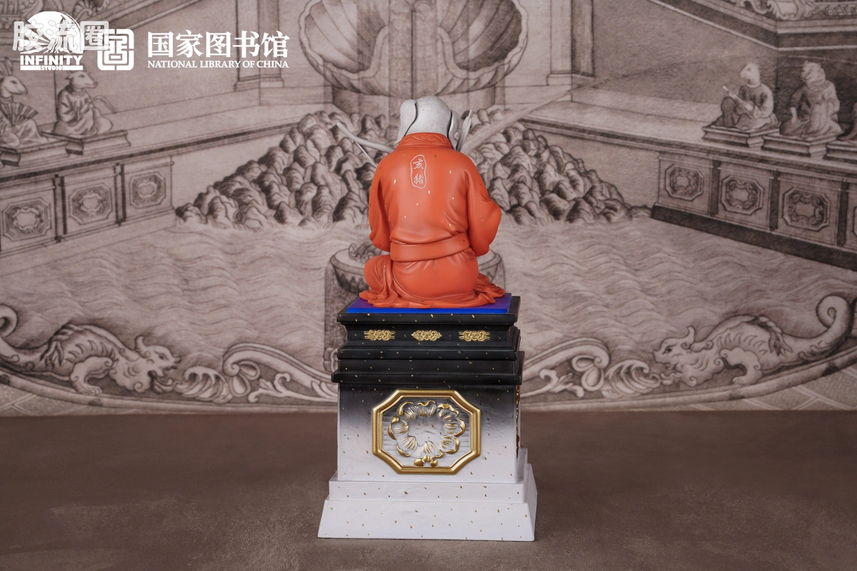 开天工作室 日系手办&雕像系列 十二生肖兽首系列 亥猪 点星三彩 - 图片