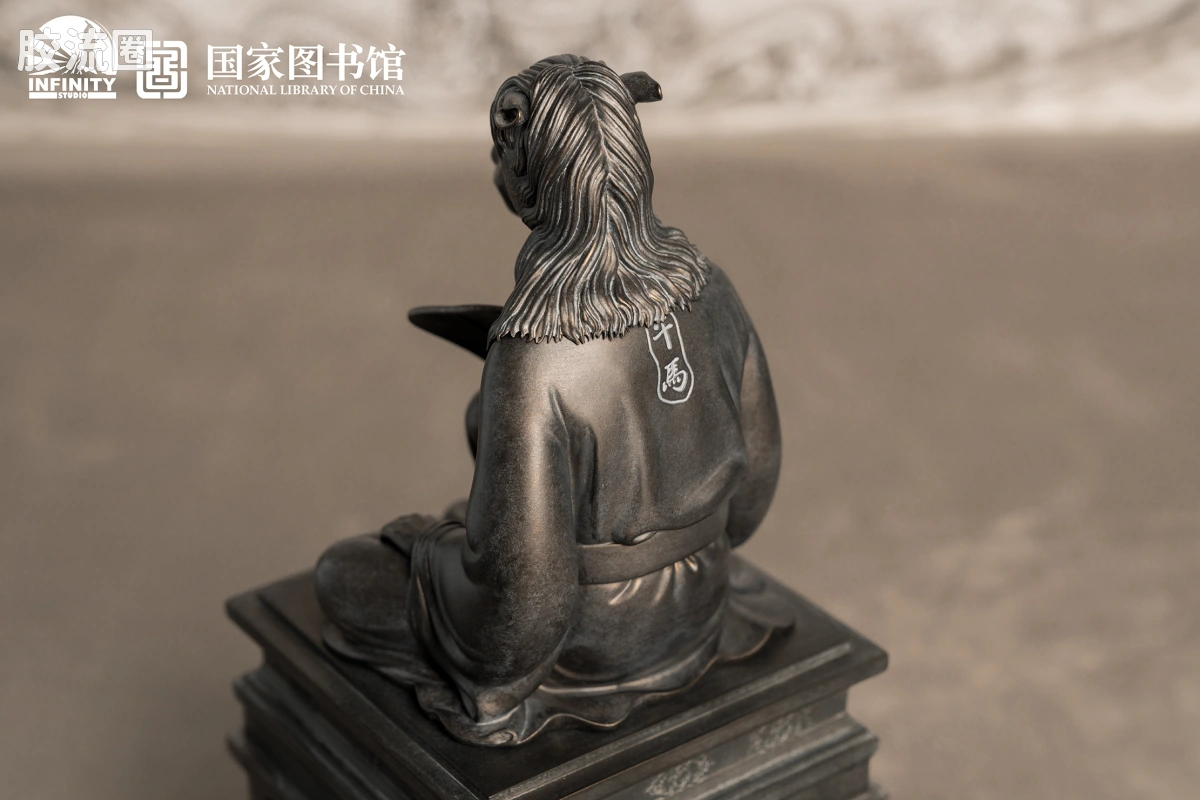 开天工作室 日系手办&雕像系列 十二生肖兽首系列 午马 月下古铜 - 图片