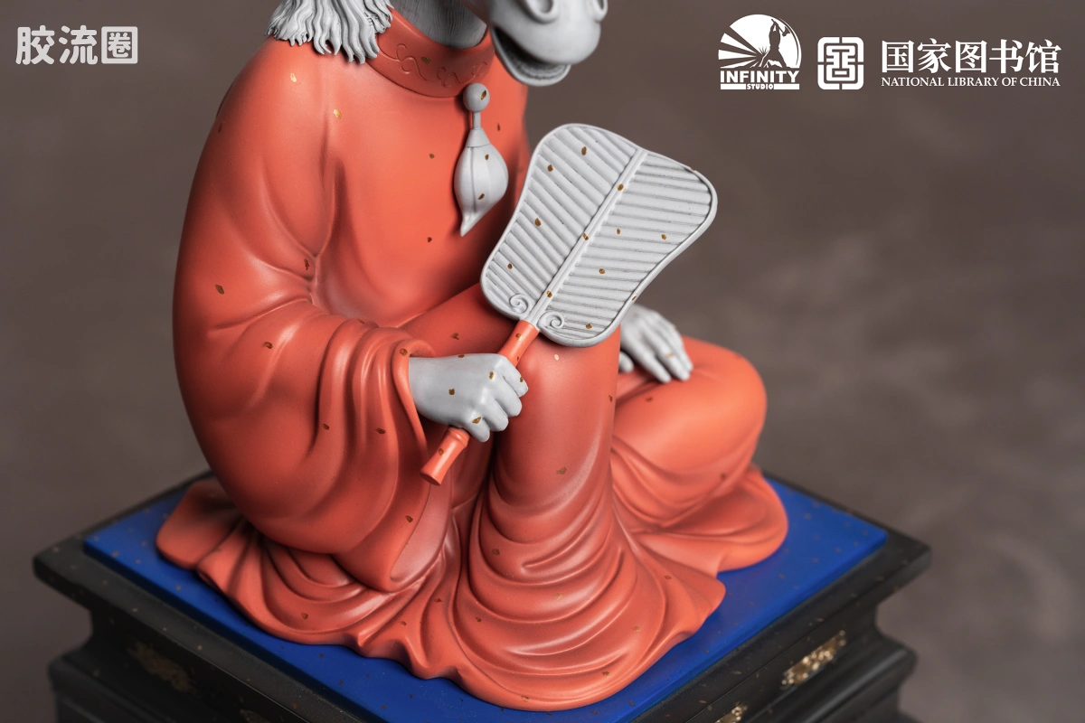 开天工作室 日系手办&雕像系列 十二生肖兽首系列 午马 点星三彩 - 图片