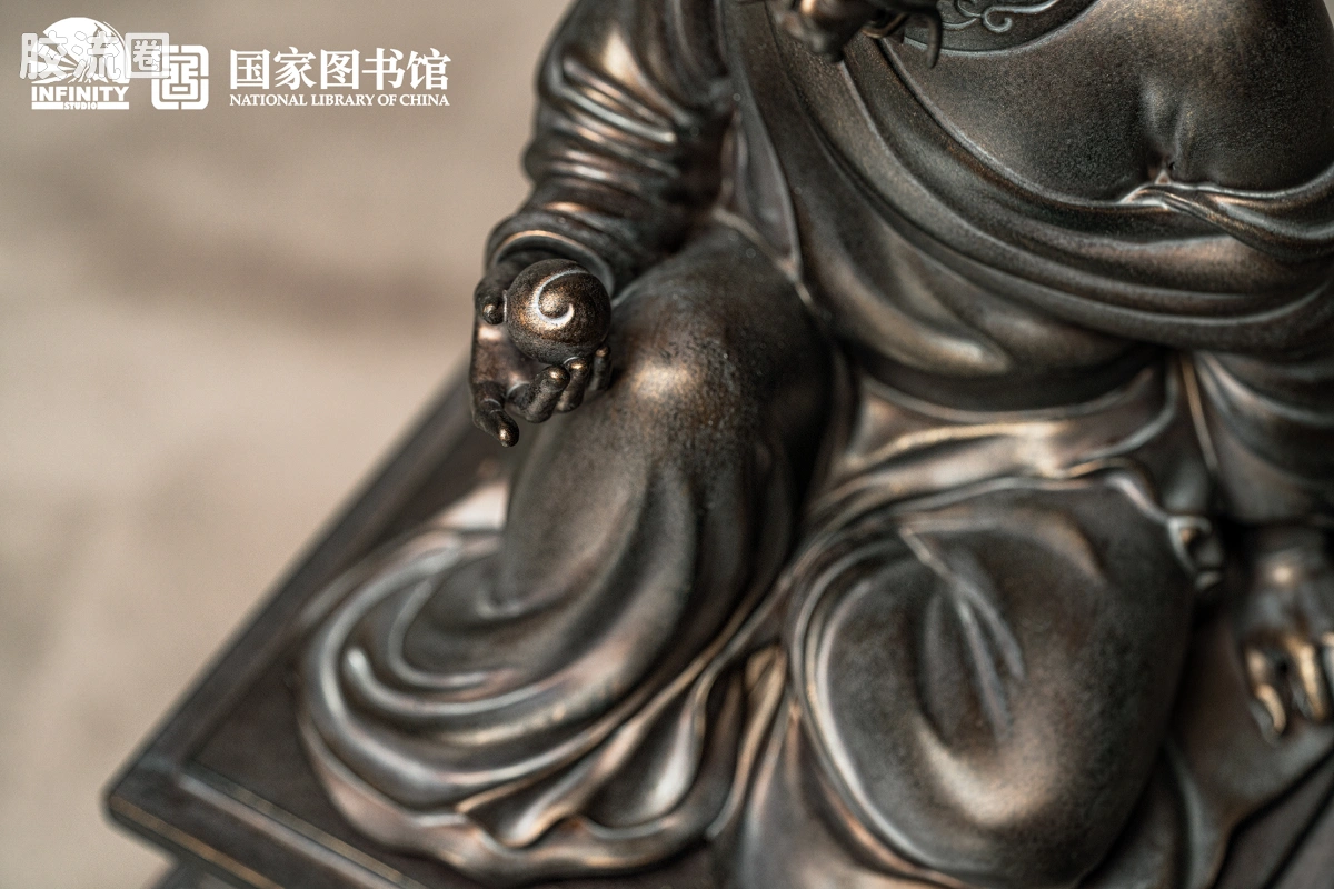 开天工作室 日系手办&雕像系列 十二生肖兽首系列 辰龙 月下古铜 - 图片