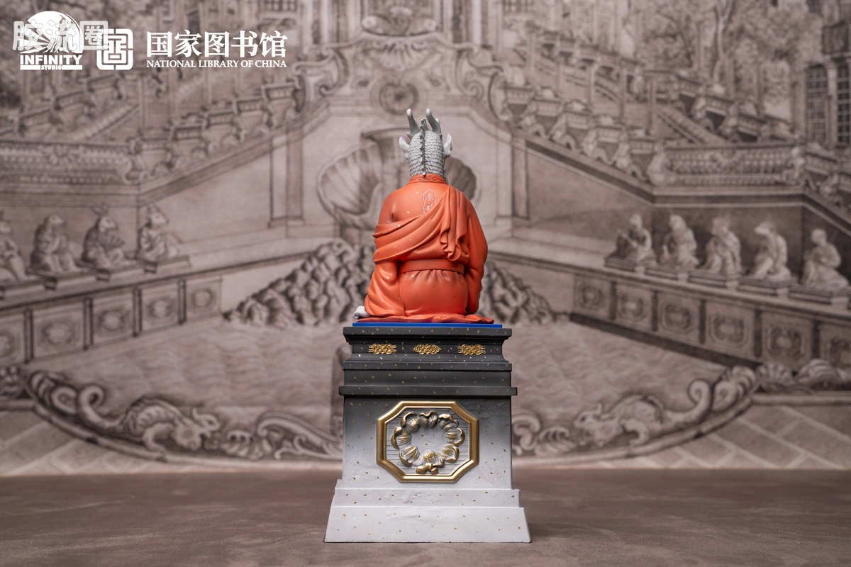 开天工作室 日系手办&雕像系列 十二生肖兽首系列 辰龙 点星三彩 - 图片