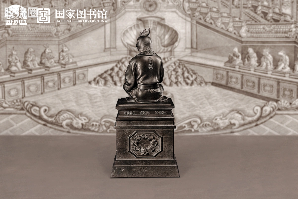 开天工作室 日系手办&雕像系列 十二生肖兽首系列 酉鸡 月下古铜 - 图片