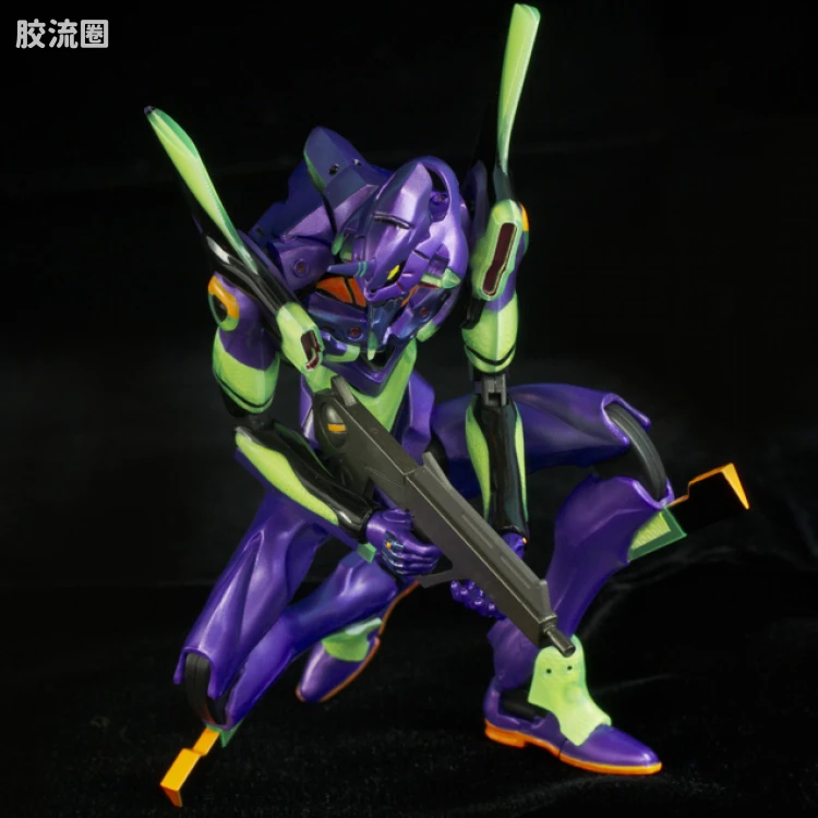 千值练手办综合系列 制作协力 RIOBOT CREATION 新世纪福音战士初号机特别金属涂装版 - 图片
