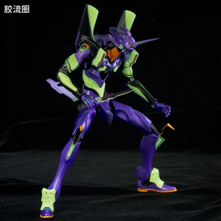 千值练手办综合系列 制作协力 RIOBOT CREATION 新世纪福音战士初号机特别金属涂装版 - 图片