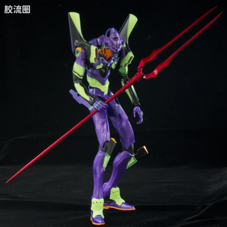 千值练手办综合系列 制作协力 RIOBOT CREATION 新世纪福音战士初号机特别金属涂装版 - 图片