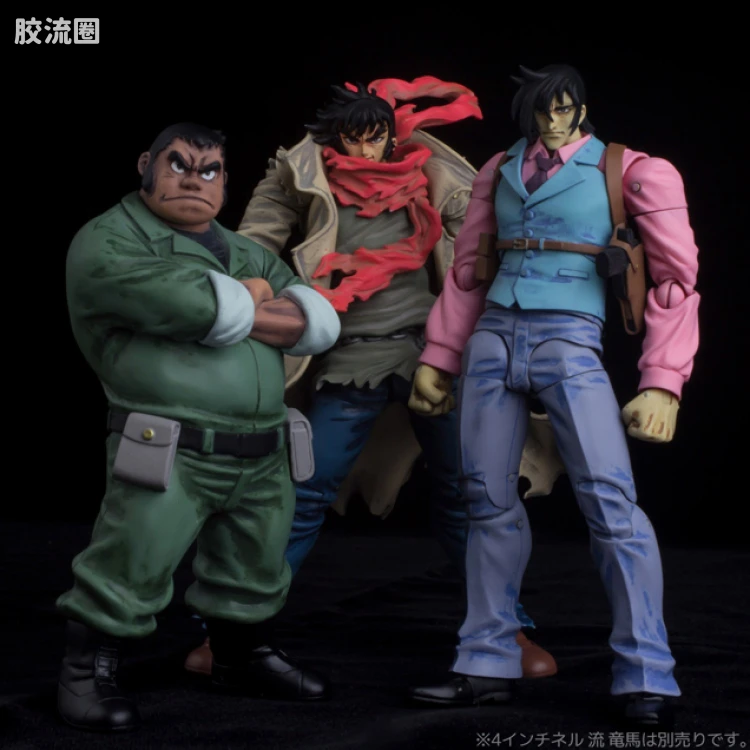 千值练手办综合系列 4Inch-Nel 神隼人&巴武藏&车弁庆 - 图片