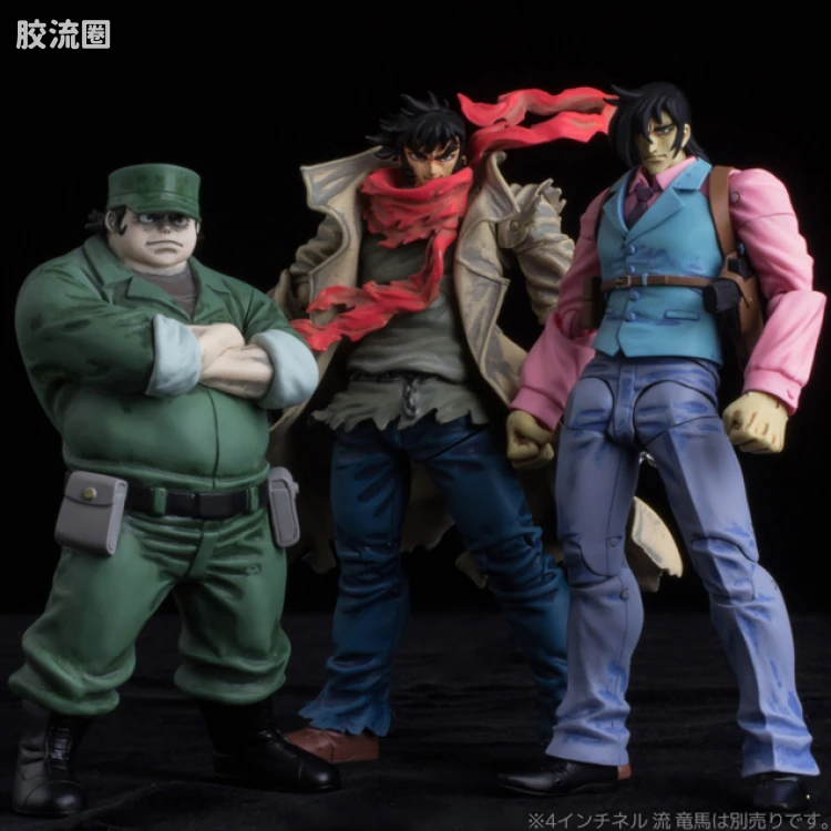 千值练手办综合系列 4Inch-Nel 神隼人&巴武藏&车弁庆 - 图片