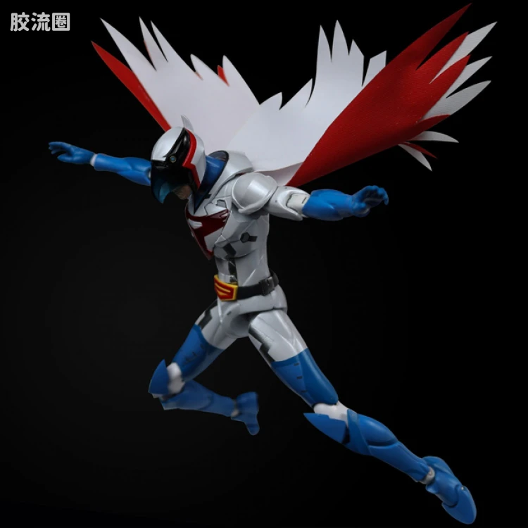 千值练手办综合系列 龙之子英雄 神勇飞鹰侠 1号 铁雄 Fighting Gear Ver.  - 图片