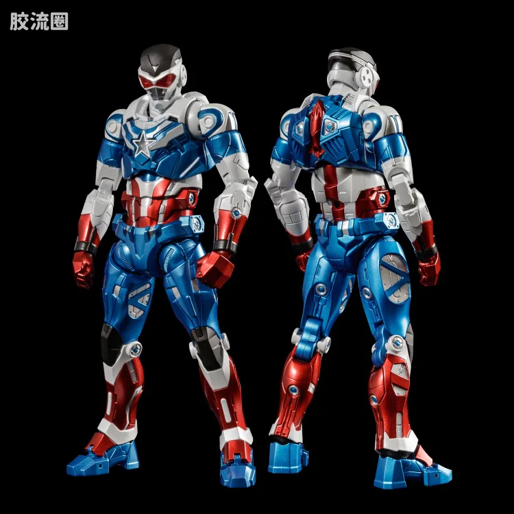 千值练机甲综合系列 FIGHTING ARMOR 美国队长(山姆·威尔逊ver.) - 图片
