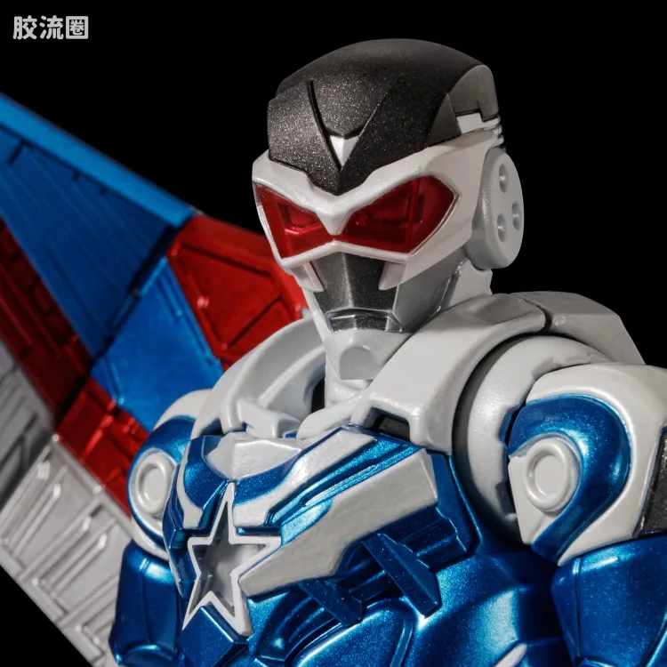 千值练机甲综合系列 FIGHTING ARMOR 美国队长(山姆·威尔逊ver.) - 图片