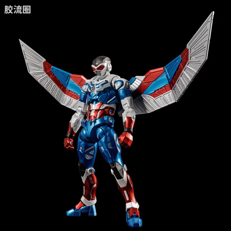 千值练机甲综合系列 FIGHTING ARMOR 美国队长(山姆·威尔逊ver.) - 图片