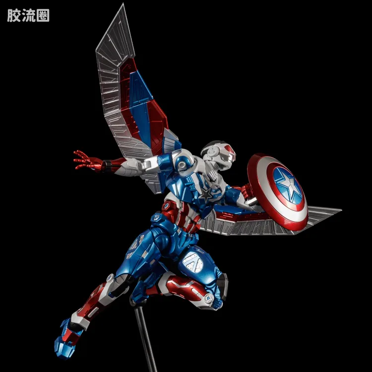 千值练机甲综合系列 FIGHTING ARMOR 美国队长(山姆·威尔逊ver.) - 图片