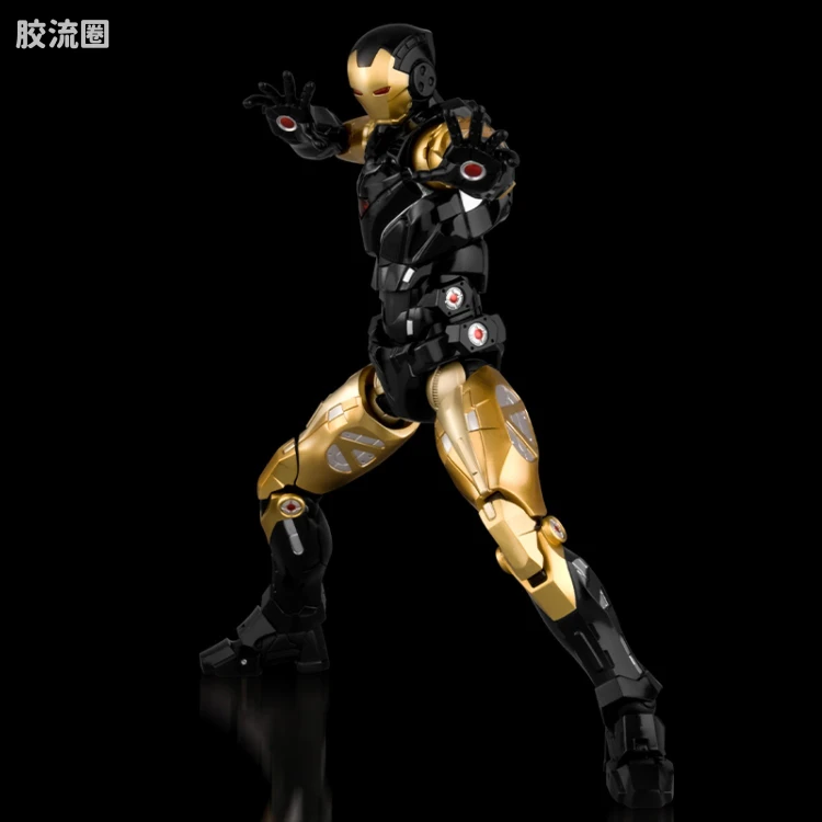 千值练机甲综合系列 FIGHTING ARMOR 钢铁侠（黑色限定版） - 图片