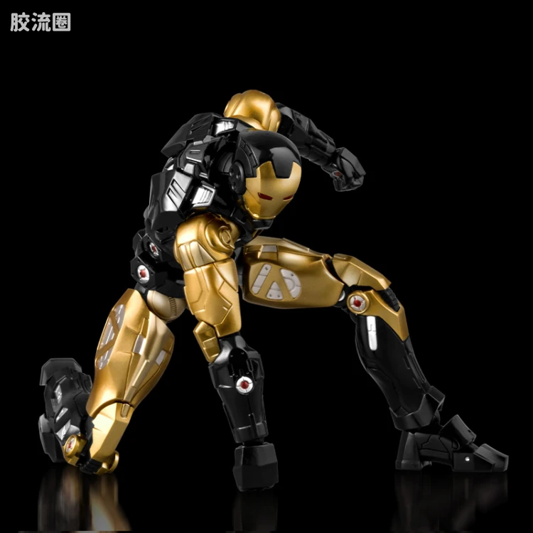 千值练机甲综合系列 FIGHTING ARMOR 钢铁侠（黑色限定版） - 图片