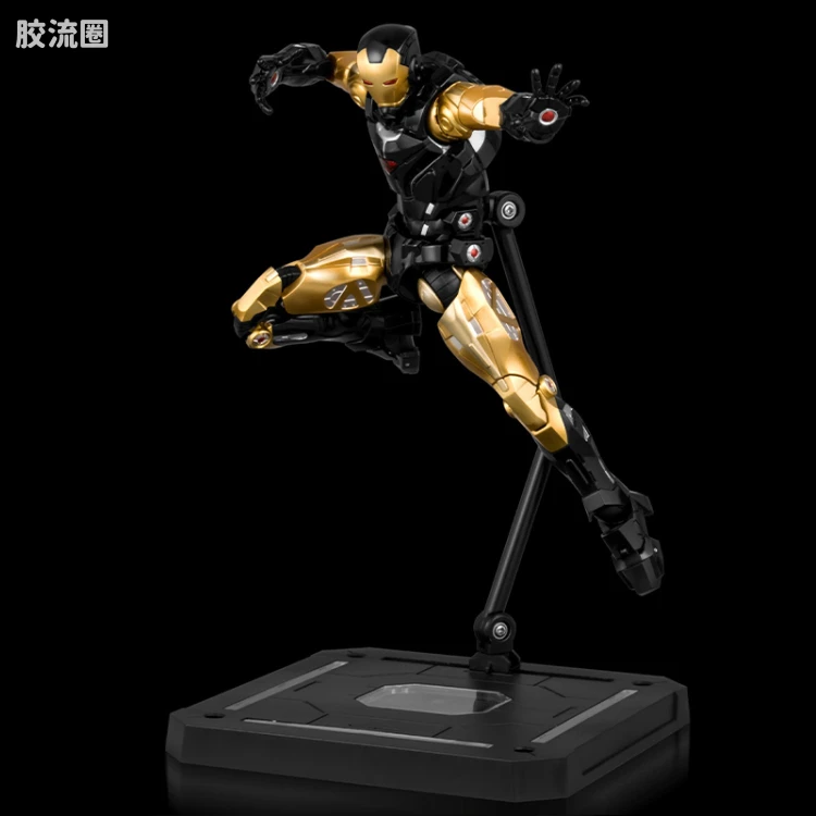 千值练机甲综合系列 FIGHTING ARMOR 钢铁侠（黑色限定版） - 图片
