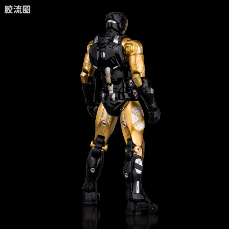 千值练机甲综合系列 FIGHTING ARMOR 钢铁侠（黑色限定版） - 图片