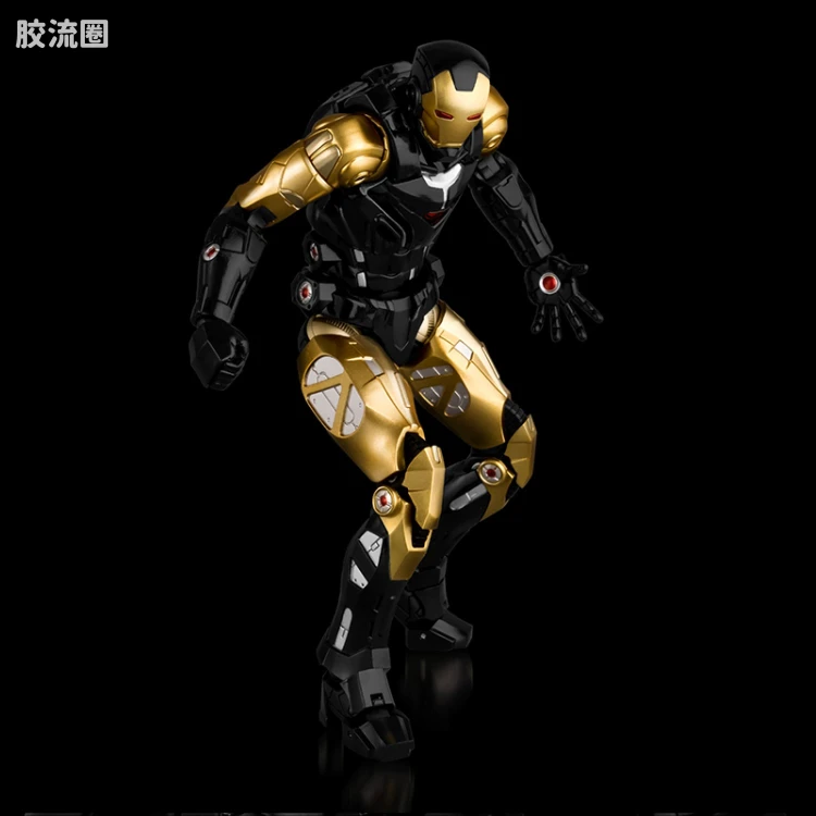 千值练机甲综合系列 FIGHTING ARMOR 钢铁侠（黑色限定版） - 图片