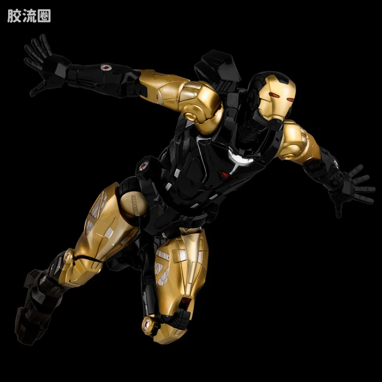 千值练机甲综合系列 FIGHTING ARMOR 钢铁侠（黑色限定版） - 图片