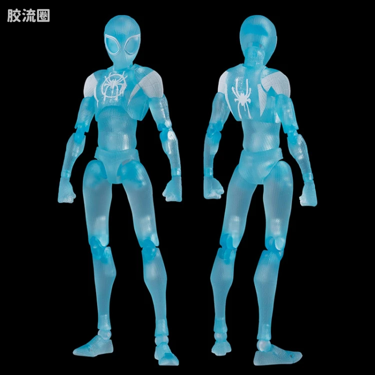 千值练机甲综合系列 SV-ACTION 蜘蛛侠（迈尔斯·莫拉莱斯） 透明版 - 图片